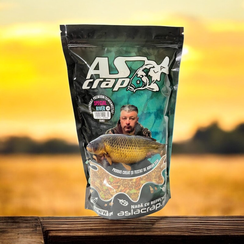 Groundbait Semiumectat Special River (Cheese)