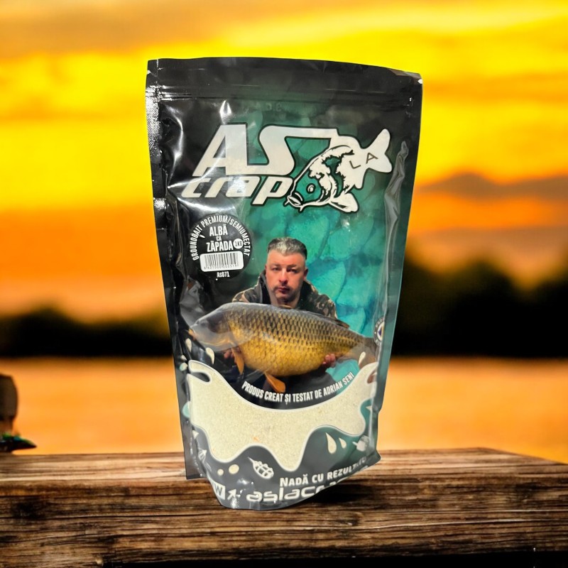 Groundbait Semiumectat Alba Ca Zapada