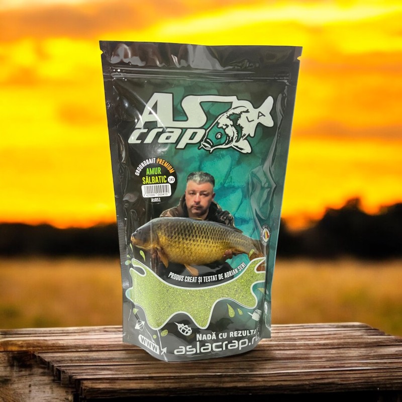 Groundbait Premium Amur Salbatic Fumigen